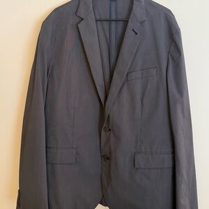 J. Crew Gray Sport Coat with Notched Lapel